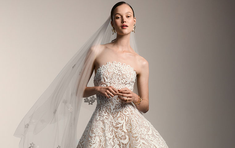 دعوة حصرية للعرائس: تشكيلة زفاف Oscar de la Renta تصل إلى دبي حصرياً